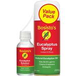Bosistos Eucalyptus Spray 200g & Eucalyptus Solution 100ml Value Pack