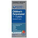Wagner Health Childrens 1-5 Years Paracetamol 200ml