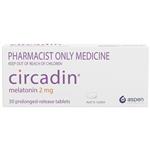 Circadin Melatonin 2mg Tablets 30 (Age 55+ Only) (S3)