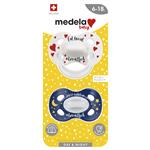 Medela Day & Night Duo Soothers 6-18 Months