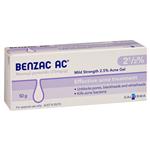 Benzac AC Gel 2.5% 50g