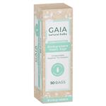 Gaia Natural Baby Biodegradable Nappy Bags 50 Pack Online Only