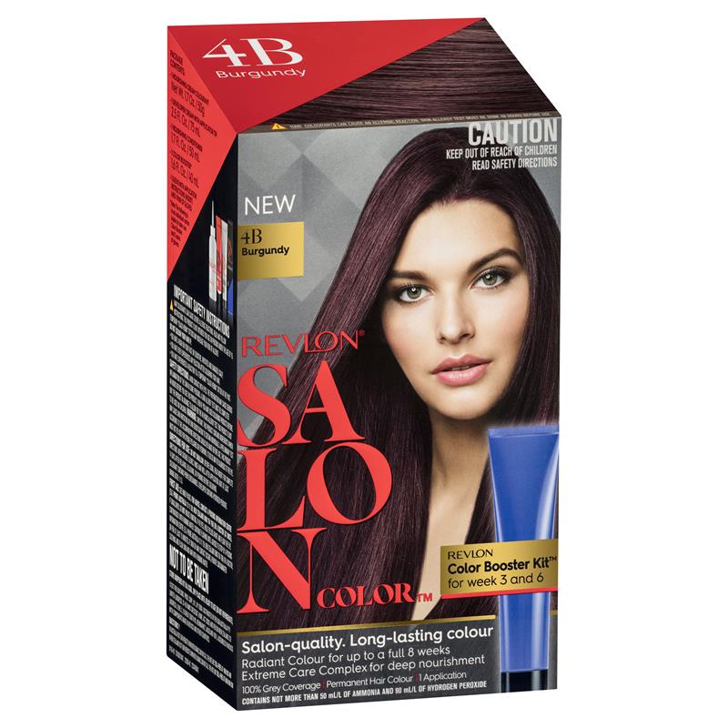 Buy Revlon Salon Hair Color 4b Burgundy Online At Chemist Warehouse®