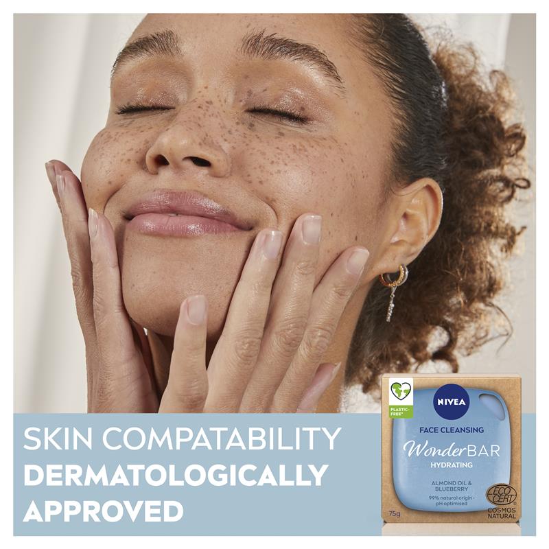 Buy NIVEA Wonderbar Hydrating Face Wash Cleanser 75g Online at Chemist
