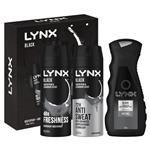Lynx Black Trio Gift Set 2021 