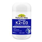 Nature's Way Osteo K Vitamin K2 + D3 180mcg 30 Softgel Capsules