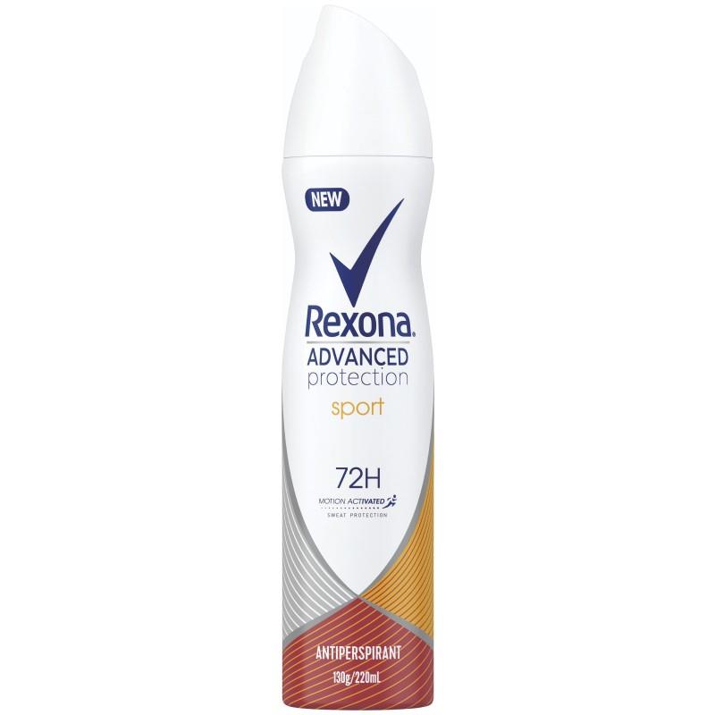 Buy Rexona for Women Antiperspirant Advanced Sport 220ml Online at