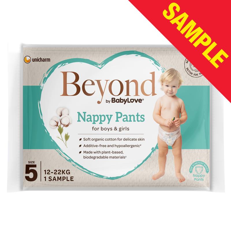 Buy Sample BabyLove Beyond Nappy Pants Size 5 12kg To 22kg Online at Chemist Warehouse®