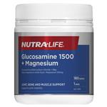 Nutra-Life Glucosamine 1500 + Magnesium 180 Tablets