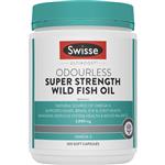 Swisse Odourless Super Strength Wild Fish Oil 2000mg 200 Capsules