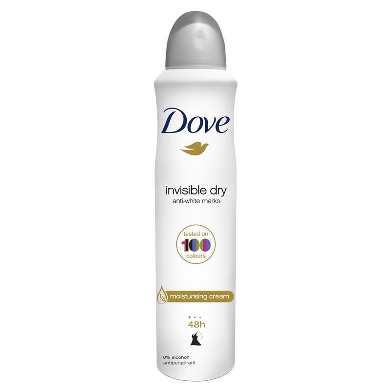Buy Dove for Women Antiperspirant Deodorant Invisible Dry 250ml Online