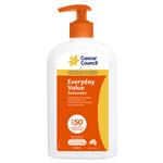 Cancer Council SPF 50+ Everyday Value 500ml