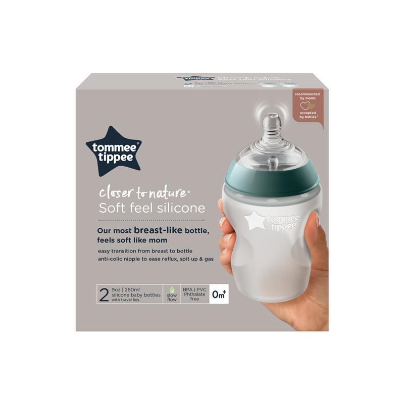 Buy Tommee Tippee Closer to Nature Soft Feel Silicone Baby Bottles