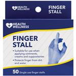 Health & Wellness Finger Stall 50 Pack