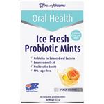 Henry Blooms Ice Fresh Probiotic Peach Oolong 30 Chewable Mints