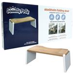 Squatty Potty Footstool Stockholm Bamboo Folding 7/22.5cm Online Only