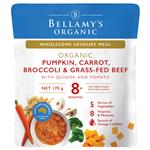 Bellamys Organic Pumpkin Carrot Broccoli & Grassfed Beef 170g
