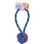 Daily Dog Toy Ring With Rope 