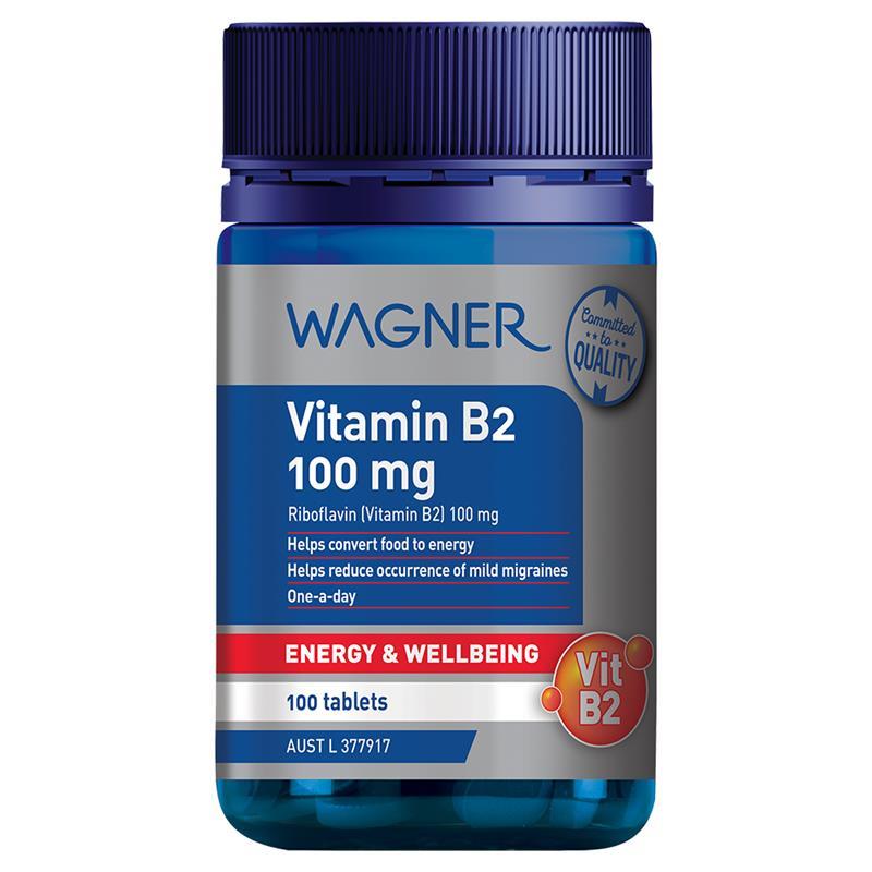 Wagner Vitamin B2 100mg 100 Tablets