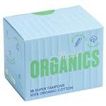 Moxie 100% Organic Cotton Tampons Super 16 Pack
