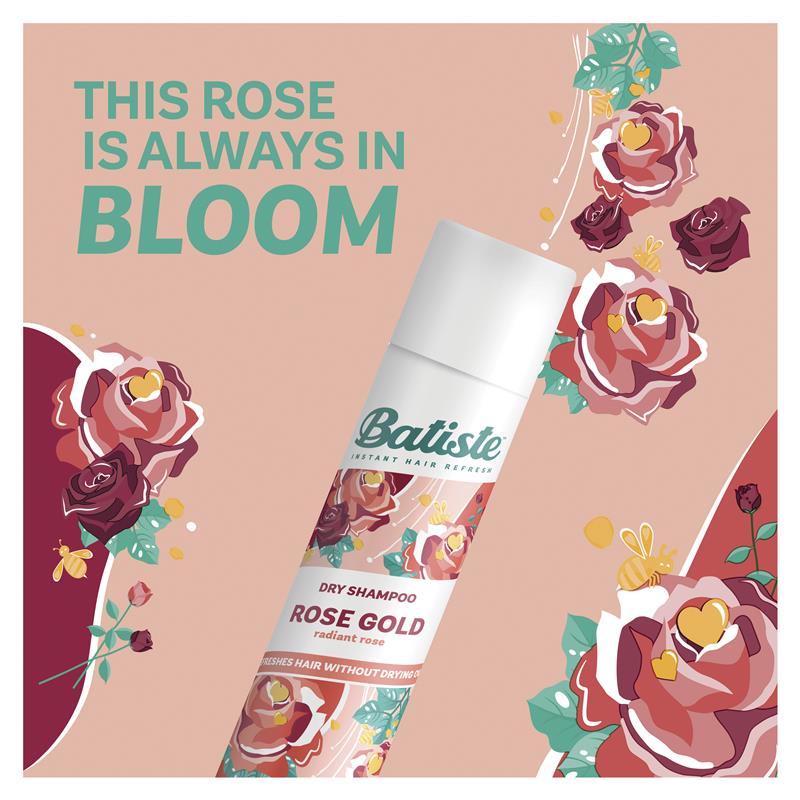 Buy Batiste Rose Gold Dry Shampoo 350ml Online at Chemist Warehouse®