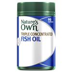 Natures Own Triple Concentrated Fish Oil Odourless 90 Capsules