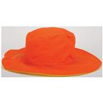 Bondi Hat Cotton Reversible Floppy Orange/Yellow
