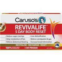 Buy Carusos Revivalife 5 Day Reset Kit 30 Tablets Online at