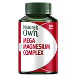 Natures Own Mega Magnesium Complex 100 Tablets