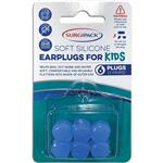 Surgipack 6444 Ear Plugs Soft Silicone Kids 3 Pack