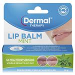 Dermal Therapy Lip Balm Tube Mint 10g