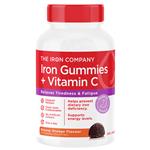 The Iron Company Iron + Vitamin C Gummies Orange 30 Gummies