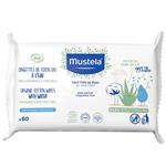 Mustela Organic Cotton Water Wipes 60 Pack Online Only
