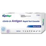 RightSign COVID 19 Antigen Test (Nasal Swab) Self Test 5 Pack