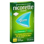 Nicorette Gum 4mg Freshmint 30 Pieces