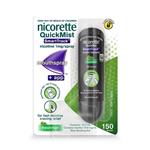 Nicorette Quit Smoking QuickMist SmartTrack Nicotine Mouth Spray Freshmint 150 Pack