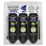 Nicorette QuickMist SmartTrack Mint Triple 3x150 Sprays Exclusive Size