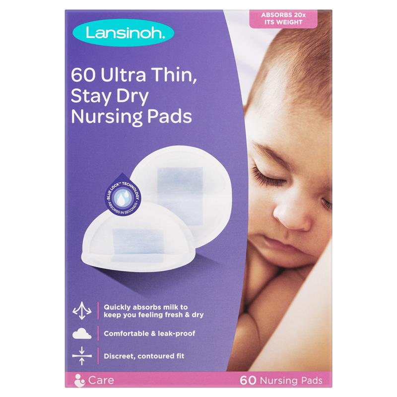 Lansinoh Stay Dry Nursing Pads for Breastfeeding, 200 count+Best