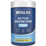 Bioglan Active Magnesium 250 Tablets Exclusive Size