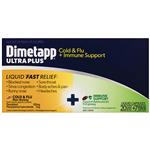 Dimetapp Ultra Plus Cold & Flu + Immune Support 27 Liquid Capsules