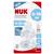 Nuk First Choice+ 6-18 Months Flow Control Teat 2 Pack 