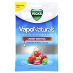 Vicks VapoNaturals Cherry Menthol Re-seal Bag 19