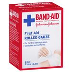 Band-Aid First Aid Gauze Rolled 2.3m