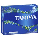 Tampax Tampons Super 12 Pack