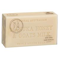 Buy Australian Triple Milled Soap Manuka Honey & Goats Milk 200g Online ...