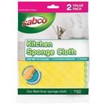 Sabco Kitchen Sponge Cloth 2 Pack