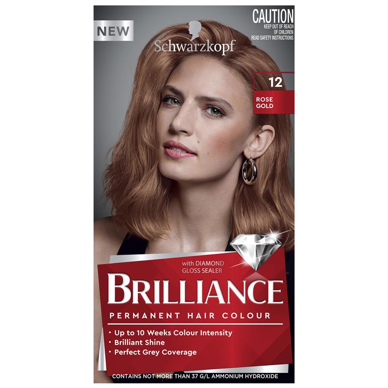 Buy Schwarzkopf Brilliance 12 Rose Gold Online at Chemist Warehouse®