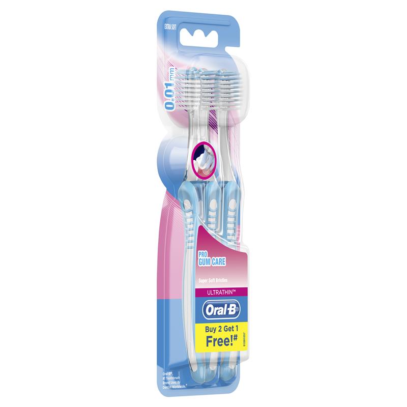Buy Oral B Toothbrush Pro Gum Care Manual 3 Pack Online at Chemist