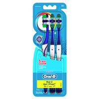 Buy Oral B Toothbrush Complete 5 Way Clean Soft 3 Pack Online At ...