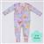 Bambi Mini Co. Wrigglesuit 12-18 Months (with Grippy Feet) Pastel Lilac